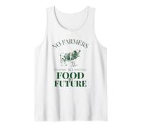 No Farmers No Food No Future (Motif Vache) Débardeur