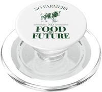 No Farmers No Food No Future (Motif Vache) PopSockets PopGrip pour MagSafe
