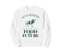 No Farmers No Food No Future (Motif Vache) Sweatshirt
