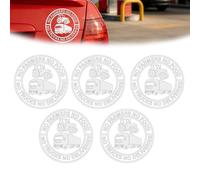 No Farmers No Food No Trucks No Deliveries Vinyl Sticker, 140mm Car Decal Weatherproof Bumper Sticker Vinyl Decals for Car, Truck, Toolbox & Wall, Windows, Easy to Apply(White*5)