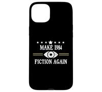 No Fascism Make 1984 Fiction Again Big Brother Watching You Coque pour iPhone 15 Plus