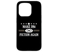 No Fascism Make 1984 Fiction Again Big Brother Watching You Coque pour iPhone 15 Pro
