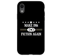 No Fascism Make 1984 Fiction Again Big Brother Watching You Coque pour iPhone XR