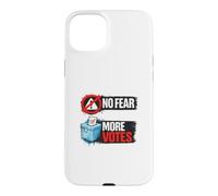 No Fear More Votes Démocratie Vote Design Coque pour iPhone 15 Plus