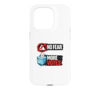 No Fear More Votes Démocratie Vote Design Coque pour iPhone 15 Pro