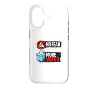 No Fear More Votes Démocratie Vote Design Coque pour iPhone 17