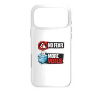 No Fear More Votes Démocratie Vote Design Coque pour iPhone 17 Pro Max