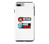 No Fear More Votes Démocratie Vote Design Coque pour iPhone 7 Plus/8 Plus