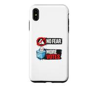No Fear More Votes Démocratie Vote Design Coque pour iPhone XS Max
