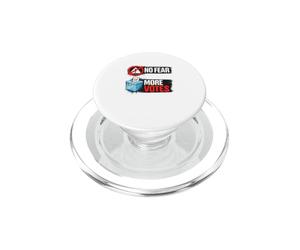 No Fear More Votes Démocratie Vote Design PopSockets PopGrip pour MagSafe