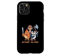 No Flight - All Fight Fun Bird Psychology Joke Coque pour iPhone 11 Pro