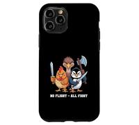 No Flight - All Fight Fun Bird Psychology Joke Coque pour iPhone 11 Pro
