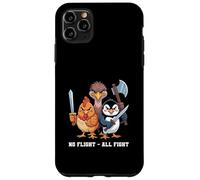 No Flight - All Fight Fun Bird Psychology Joke Coque pour iPhone 11 Pro Max