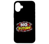 No Future - Rébellion Punk Rock Vintage Coque pour iPhone 16 Plus