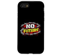 No Future - Rébellion Punk Rock Vintage Coque pour iPhone SE (2020) / 7/8