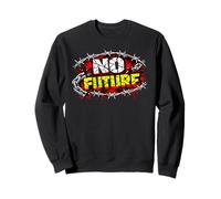 No Future - Rébellion Punk Rock Vintage Sweatshirt