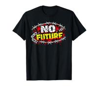 No Future - Rébellion Punk Rock Vintage T-Shirt