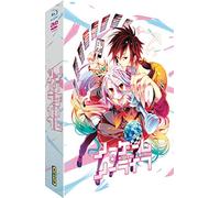 No Game No Life L'Intégrale de la série Inclus OAV Edition Combo Collecter Blu-ray DVD