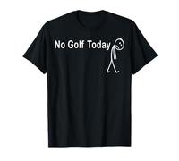 No Golf Today Funny Golfer Rest Day Retard météorologique T-Shirt