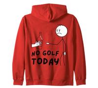 No Golf Today Funny Sad Stickman Golfer Golfers Sweat à Capuche