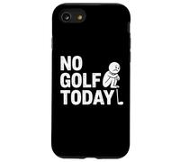 No Golf Today Sarcastic Golfeur Sad Stick Man Golfing Blague Coque pour iPhone SE (2020) / 7/8
