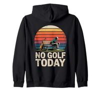 No Golf Today Sarcastic Golfeur Sad Stick Man Golfing Blague Sweat à Capuche