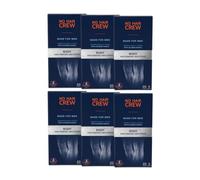 NO HAIR CREW - 6 x 20 Bandes De Cire pour l'épilation du corps. Pour Hommes (Set de 6 x 20 Bandes et 4 Lingettes Apaisantes)