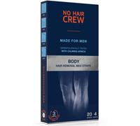 No Hair Crew Cire Dépilatoire Corps - 20 Bandes TU