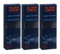 NO HAIR CREW Crème dépilatoire pour les hommes 3x100 ml