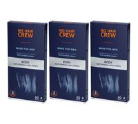 NO HAIR CREW For men Bandes d'épilation à la cire Bande(S) 3x20 pc(s)