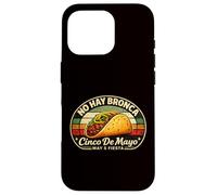 No Hay Bronca Cinco De Mayo Fiesta Design Taco Art Coque pour iPhone 16 Pro