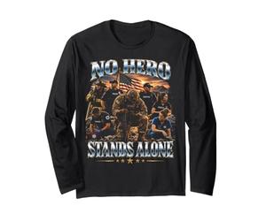 No Hero Stands Alone First Responder (États-Unis) Manche Longue