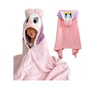 (No Hood-150cm4)Baby Bathrobe Flannel Cloak Cartoon Boy Girl Ultra-Soft Hooded Spa Velvet Robe Bath Towel Baby Shower Gift