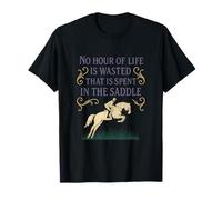 No Hour in the Saddle, une nouveauté équestre pour les amateurs de chevaux T-Shirt