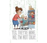 No I'm Not Okay Daily Journal Agenda for Moms Parents Caregivers Childcare