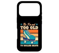 No I'm Not Too Old to Roller Skate Funny Elderly Blague Coque pour iPhone 17 Pro