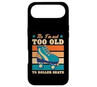 No I'm Not Too Old to Roller Skate Funny Elderly Blague Coque pour iPhone Air