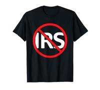 No IRS Anti-Tax Sentiment Voice Is Heard Red Circle Dad Men T-Shirt