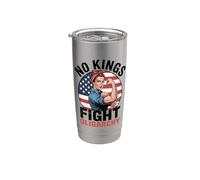 No Kings Fight Oligarchy Gobelet isotherme en acier inoxydable double paroi