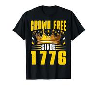 No Kings in America 1776 Spirit Funny 4th of July Freedom T-Shirt