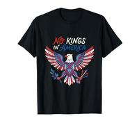 No Kings in America | Art Populaire Vintage Eagle T-Shirt