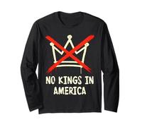 No Kings in America, Crown with X Cross Mark Manche Longue