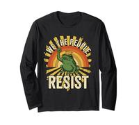 No Kings in America | Frog Resist Vintage 70s We The People Manche Longue