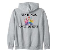 No Kings in America Only Queens Gay Pride Queer LGBTQ Ally Sweat à Capuche