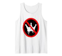 No Kings in America Political Protest Crown Design Débardeur