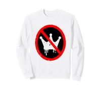 No Kings in America Political Protest Crown Design Sweatshirt