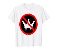 No Kings in America Political Protest Crown Design T-Shirt