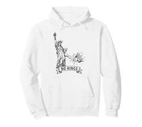 No Kings in America Political Protest Statue of Liberty Sweat à Capuche
