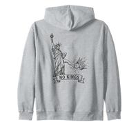 No Kings in America Political Protest Statue of Liberty Sweat à Capuche