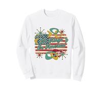 No Kings in America : rétro, Milieu du siècle, Moderne Sweatshirt